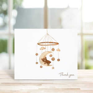 Cartes de remerciement pour baby shower, non-sexe, Recyclé, Merci pour bébé, Bébé bohème, Mots de remerciement bébé, Cartes de remerciement bébé, Fille, Garçon