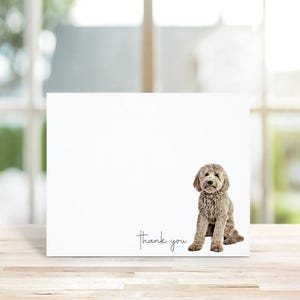 Goldendoodle Gift, Goldendoodle Lover, Goldendoodle Stationery, Personalized Note Cards, Stationery Set, Dog Lover Gift