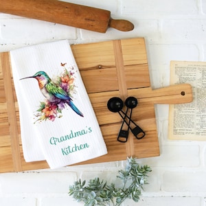 Hummingbird Towel, Hummingbird Dish Towel,  Kitchen Towel, Dish Towel, Bird Lovers, Dish Towels, Kitchen Towels, House Warming