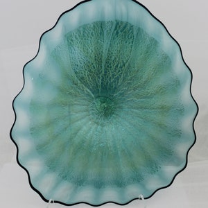 Wall Art Glass Blown Platter 2173
