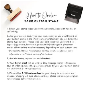 Minimal Return Address Stamp Self Inking Address Stamp Custom Stamp Personalized Wedding Stamp Wood Stamp Housewarming Gift 142 image 4