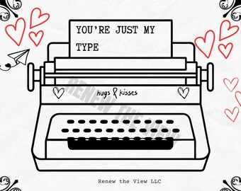 Love Notes Postkarten Set: Ausmalseite & Pink Vorlage