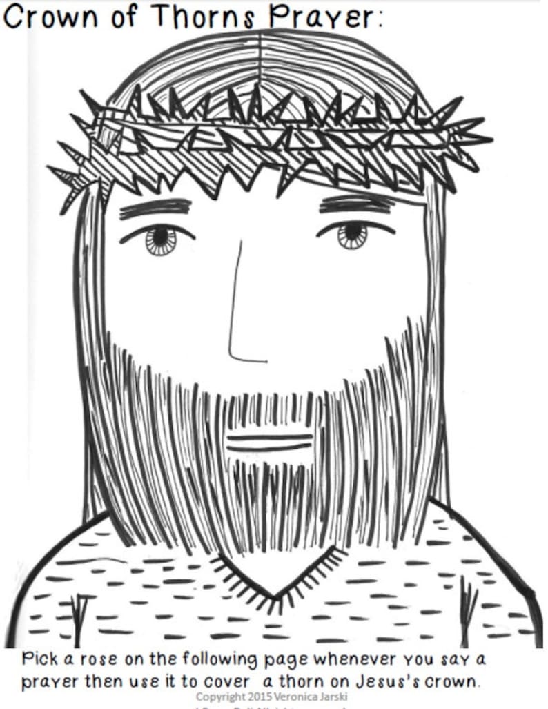 The Lenten Coloring Book Printable image 2