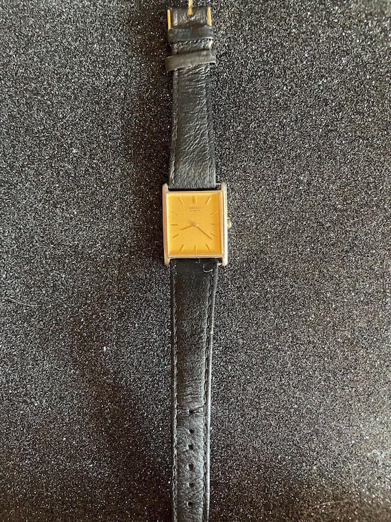 Share Vintage Seiko Tank 5Y30-5060 - Excellent - Etsy