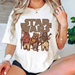Vintage Disney Endor Comfort Colors Shirt, Star Wars Planet Shirt, Ewok Shirt, Galaxy&#39;s Edge Shirt, Endor Park Shirt, Disneyland Park Shirt