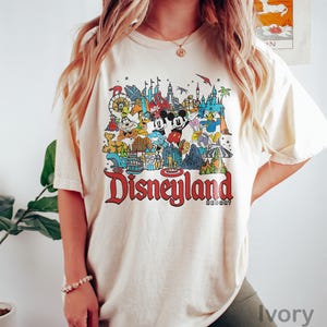 Retro Disneyland Resort Comfort Colors Shirt, Disneyland Parks Shirt, Magic Kingdom Shirt, Disney Family Party Tee, Disneyworld Shirt