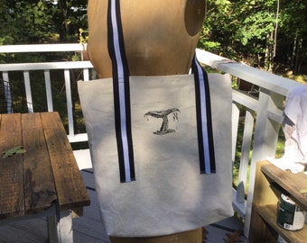 Whale Tail Totebag