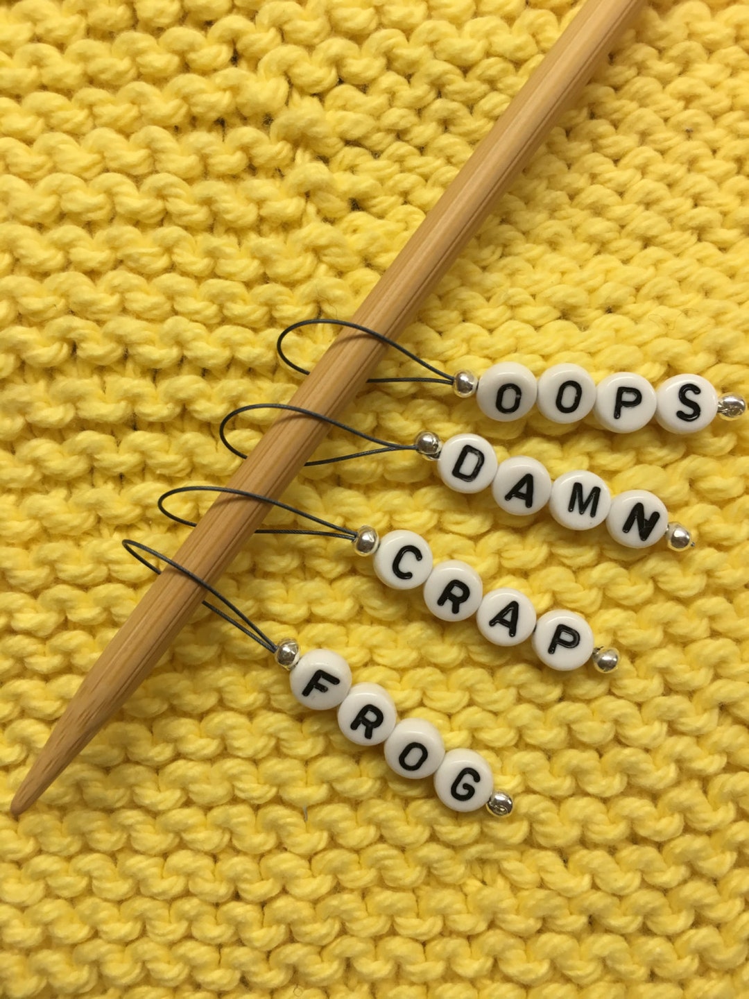 Knit Stitch Markers, Set of Stitch Markers, Knitting Gift Idea, Snag