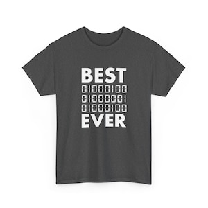 Dad Ever Binary Code T-Shirt – Geeky Coder Gift
