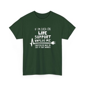 Camiseta "Desconéctame" para programadores – Camiseta gráfica con humor para geeks informáticos