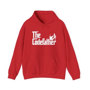 The Code Father - Programmer Coder Dad - Unisex Hooded Sweatshirt image 12