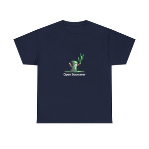 Open Sourcerer - Sviluppatore Web - Maglietta girocollo unisex regolare immagine 16
