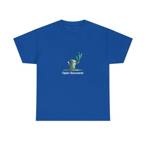Open Sourcerer - Sviluppatore Web - Maglietta girocollo unisex regolare immagine 15