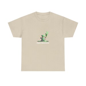 Open Sourcerer - Sviluppatore Web - Maglietta girocollo unisex regolare immagine 5