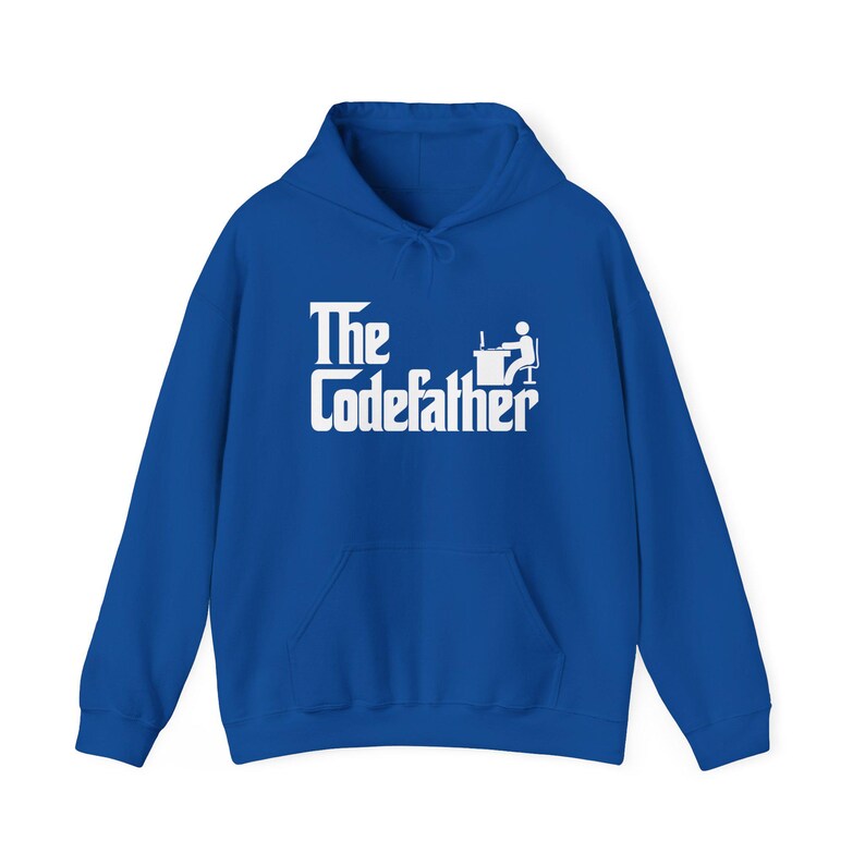 The Code Father - Programmer Coder Dad - Unisex Hooded Sweatshirt image 10