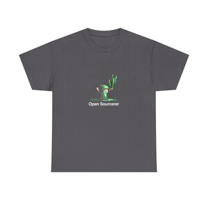 Open Sourcerer - Sviluppatore Web - Maglietta girocollo unisex regolare immagine 14