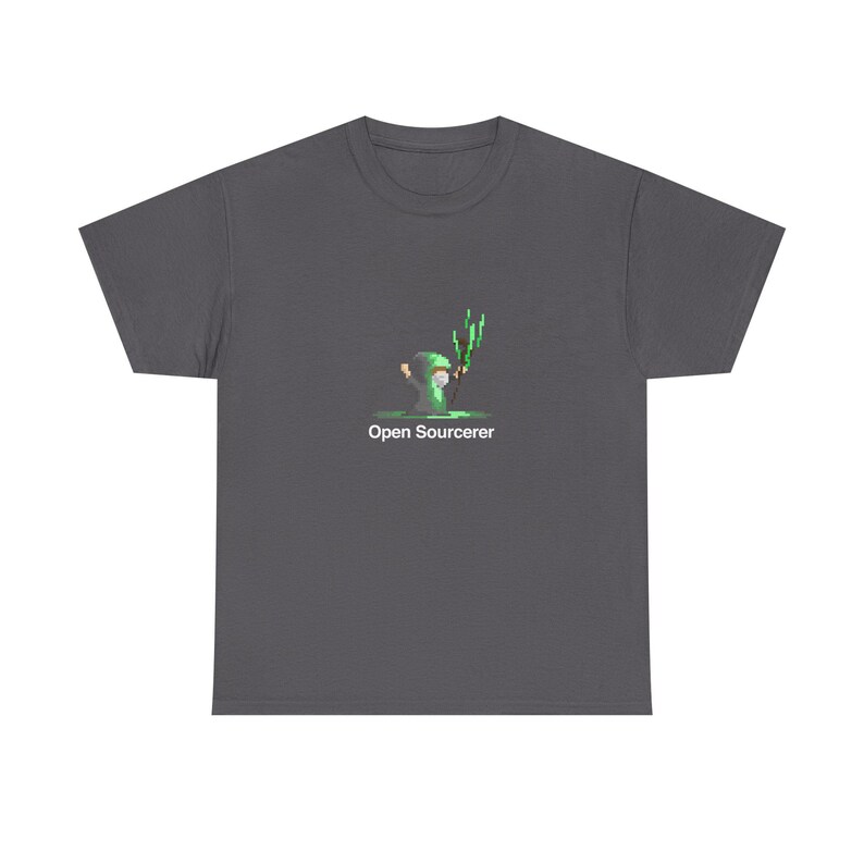 Open Sourcerer - Sviluppatore Web - Maglietta girocollo unisex regolare immagine 14
