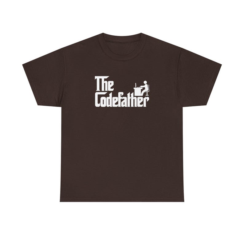 The Code Father - Programmer Coder Dad - uniseks T-shirt met ronde hals afbeelding 8