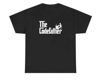 コードファーザー - プログラマー コーダー パパ - レギュラー ユニセックス クルーネック T シャツ