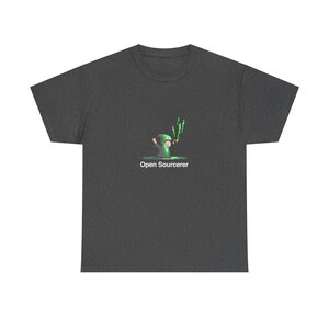 Open Sourcerer - Sviluppatore Web - Maglietta girocollo unisex regolare immagine 12