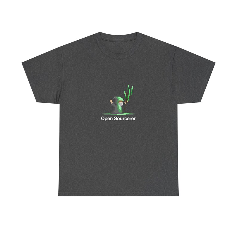 Open Sourcerer - Sviluppatore Web - Maglietta girocollo unisex regolare immagine 12