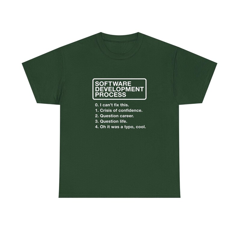 Processus de développement logiciel - Geek Coding - T-shirt ras du cou unisexe standard image 10