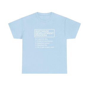 Processus de développement logiciel - Geek Coding - T-shirt ras du cou unisexe standard image 12