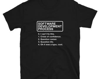 Softwareontwikkelingsproces: T-shirt voor geekcodering