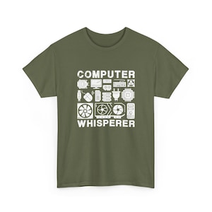 Computer Whisperer - Regular Unisex Crewneck T-Shirt