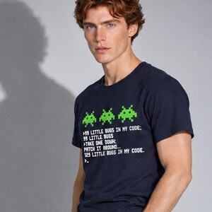 99 Little Bugs In My Code - Nerd Shirt - IT Shirt - Regular Unisex Crewneck T-Shirt