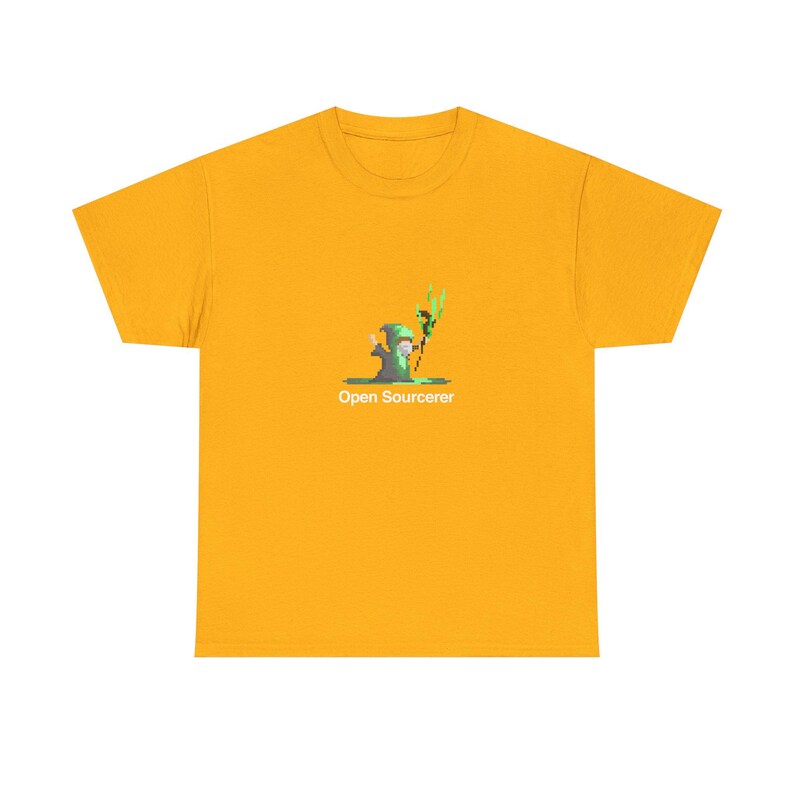 Open Sourcerer - Sviluppatore Web - Maglietta girocollo unisex regolare immagine 7
