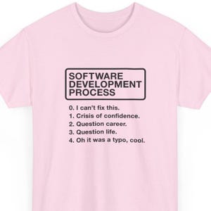 Programvaruutvecklingsprocess - Geek Coding - Regular unisex rundhalsad t-shirt