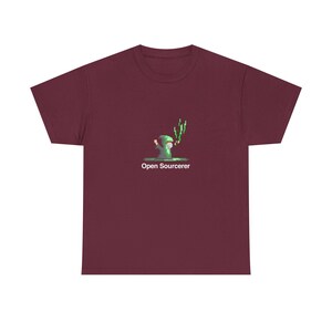 Open Sourcerer - Sviluppatore Web - Maglietta girocollo unisex regolare immagine 8