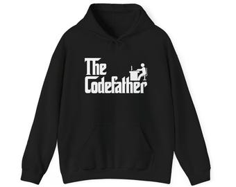 The Code Father - Programmatore Coder Dad - Felpa con cappuccio unisex