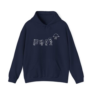 Computer Storage Evolution Cloud - IT Coding - Unisex Hooded Sweatshirt image 11
