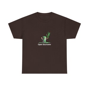 Open Sourcerer - Sviluppatore Web - Maglietta girocollo unisex regolare immagine 9