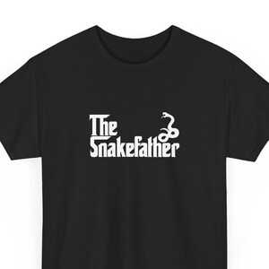Funny Snake Owner Shirt The Snakefather Reptile Dad Gift T-Shirt