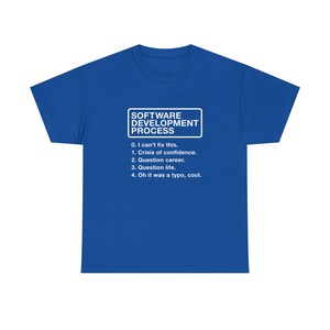 Processus de développement logiciel - Geek Coding - T-shirt ras du cou unisexe standard image 14