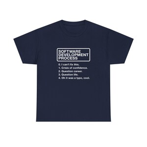 Processus de développement logiciel - Geek Coding - T-shirt ras du cou unisexe standard image 15