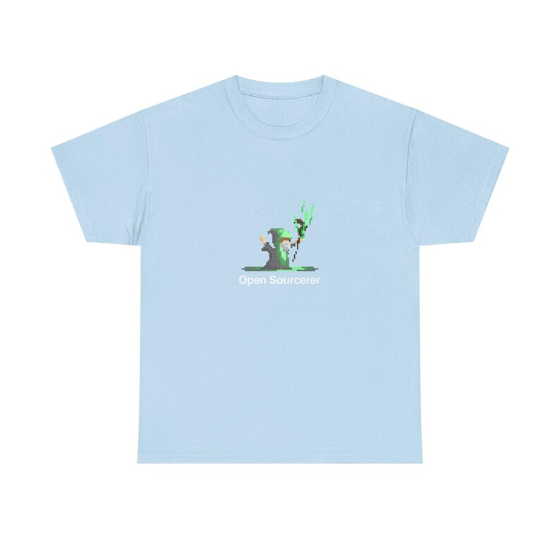 Open Sourcerer - Sviluppatore Web - Maglietta girocollo unisex regolare immagine 13
