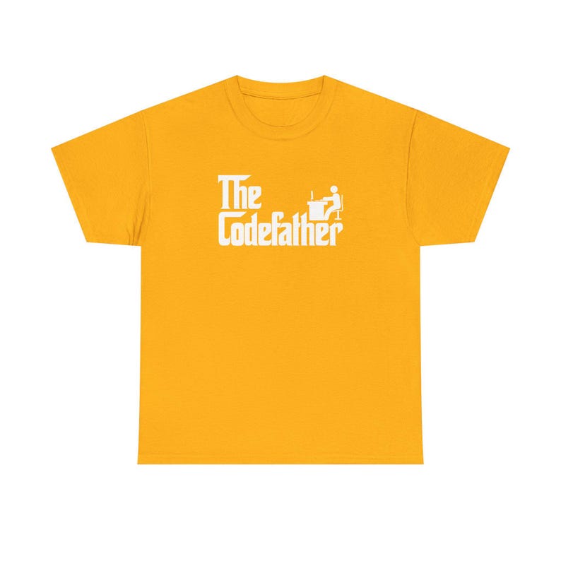 The Code Father - Programmer Coder Dad - uniseks T-shirt met ronde hals afbeelding 6