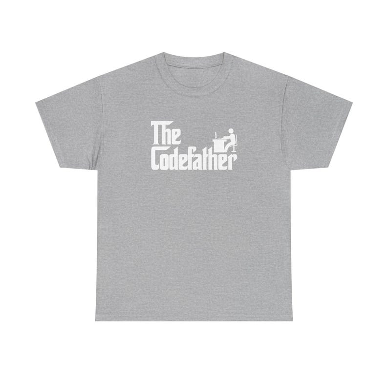 The Code Father - Programmer Coder Dad - uniseks T-shirt met ronde hals afbeelding 5