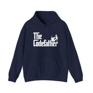 The Code Father - Programmer Coder Dad - Unisex Hooded Sweatshirt image 11
