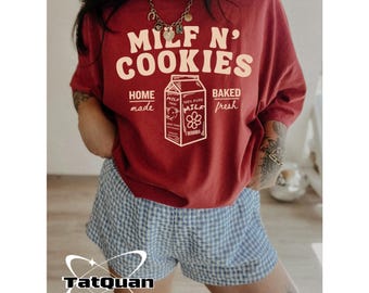 Milf N Cookies Png, Stay At Home Milf Png, Home Made Png, Baker Png