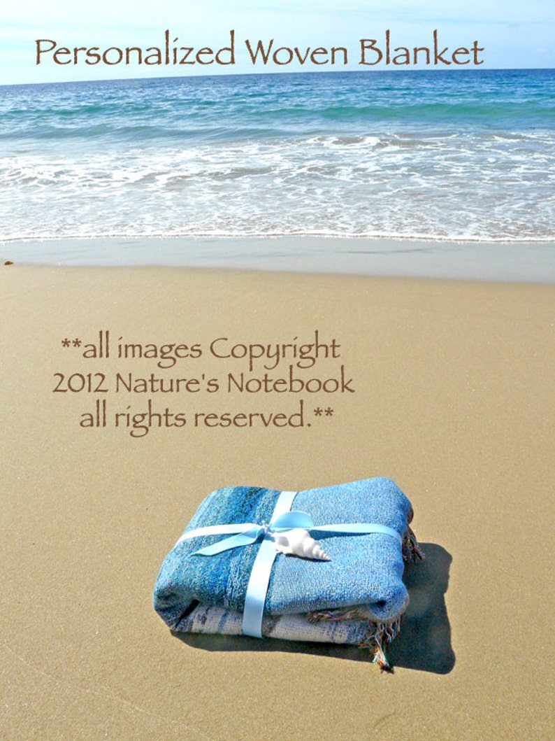 Cotton 2 Year Anniversary Gift Blanket With Couple's Etsy