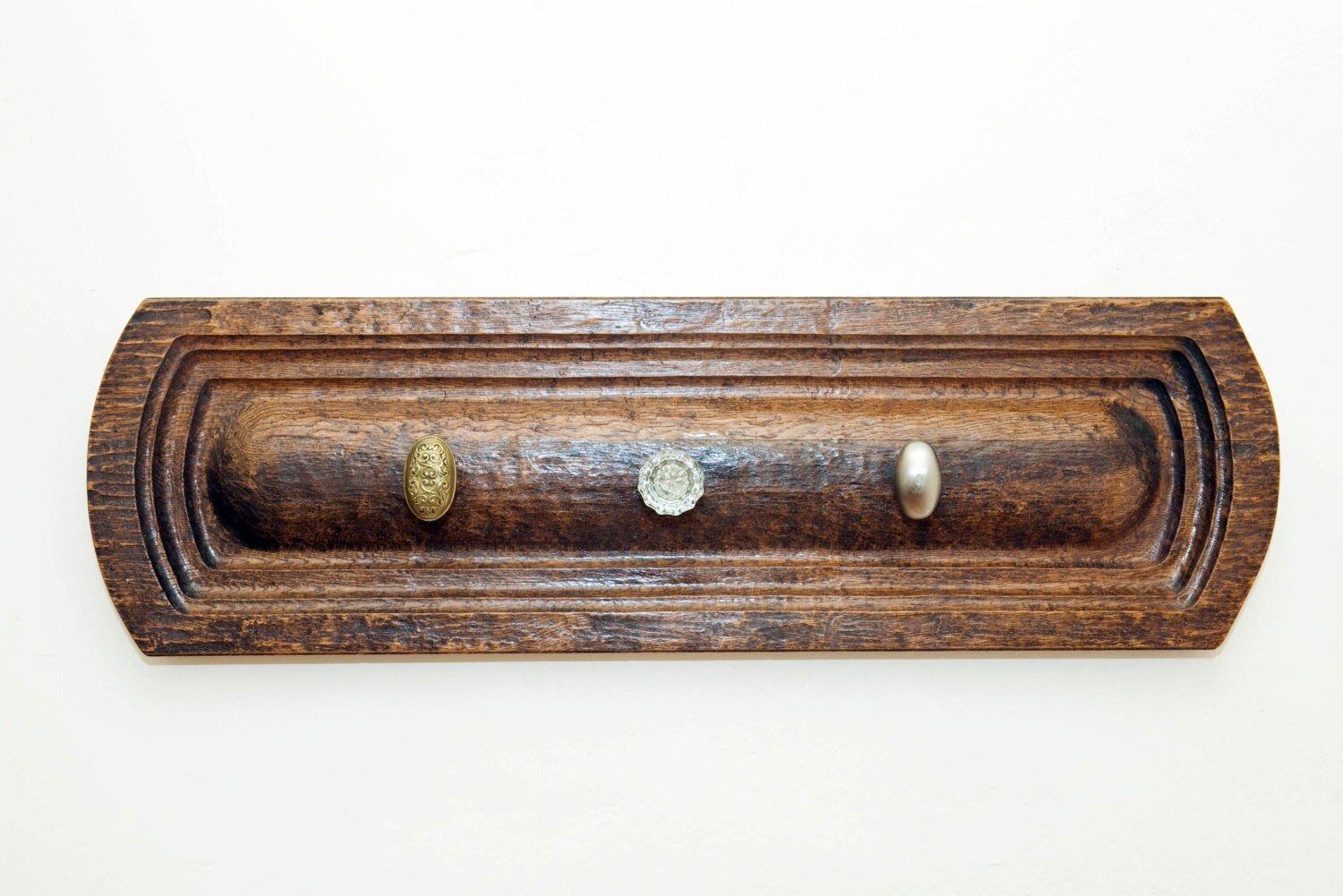 Reclaimed Wood Coat Towel Jewelry Rack with Antique Door Etsy