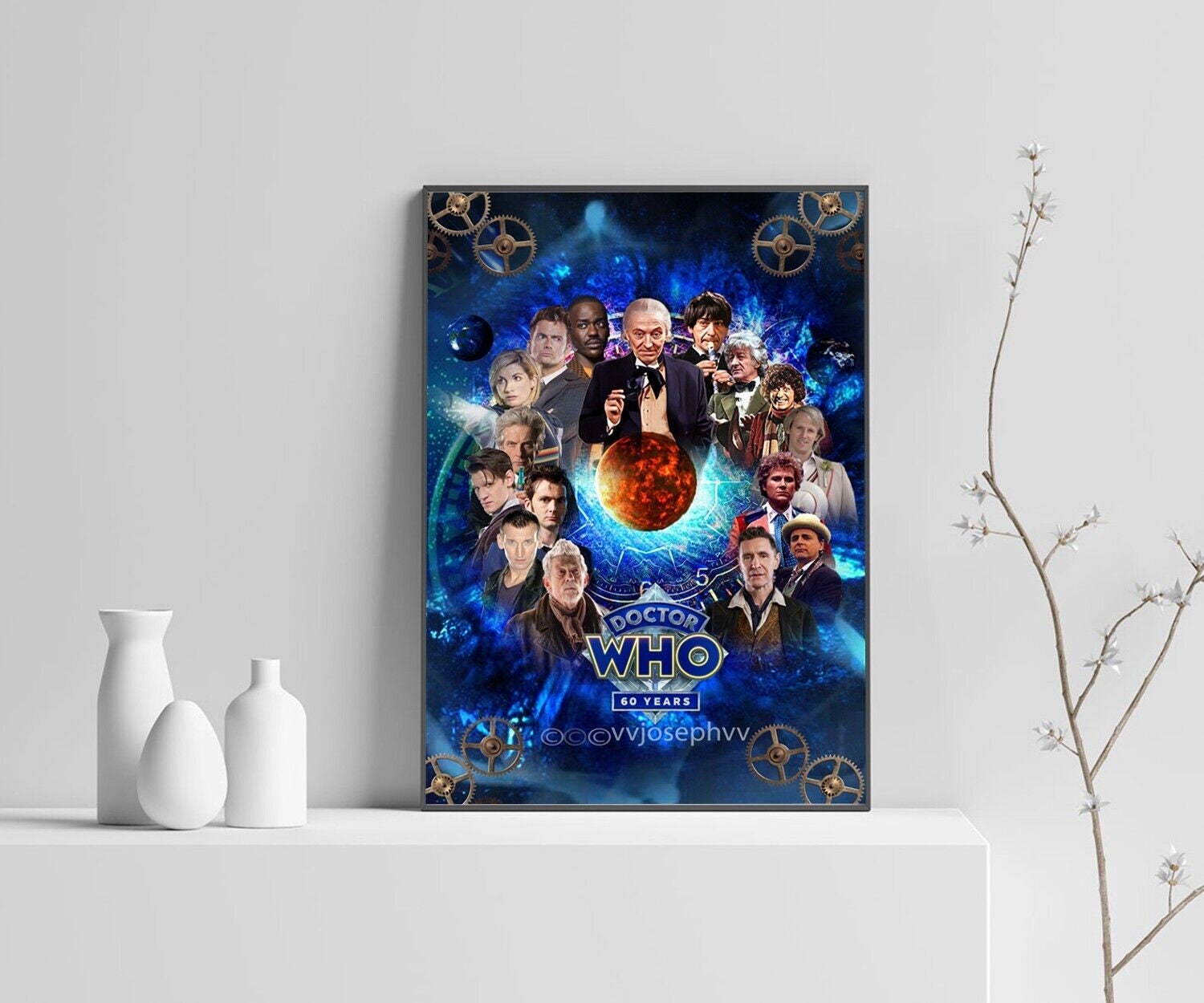 Discover Doctor Who 2023 Poster, 60th Anniversary Poster, Home Decor, Wall Decor