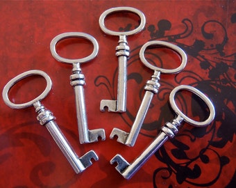 5 - Antique Silver - Keys  (ASK)