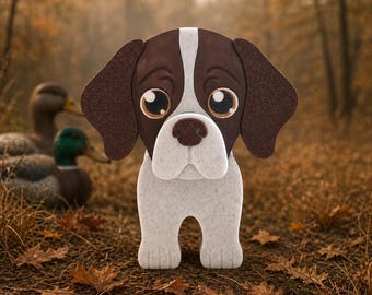 3D Printed German Pointer Glasses Holder: Desk Organizer for Dog Lovers