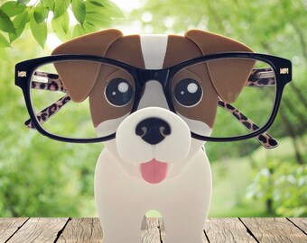 3D Printed Jack Russell Terrier Glasses Holder | Dog Lover Desk Decor